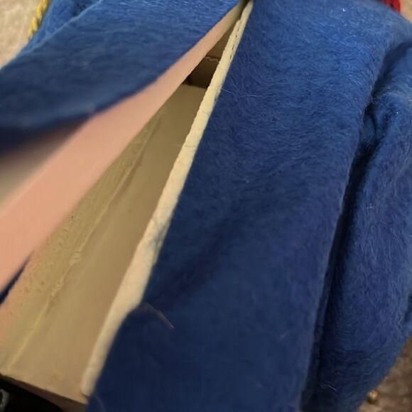 Christmas Scrooge or Caroler Wooden Nutcracker Shelf Sitter- Approx 5” by 15” - Picture 12 of 13